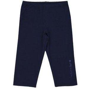 Boboli Girl navy leggings size 14y NWT